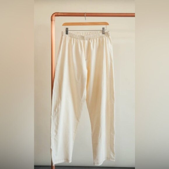 Jax and Lennon Cream Lounge Pants Size Medium - Picture 1 of 5